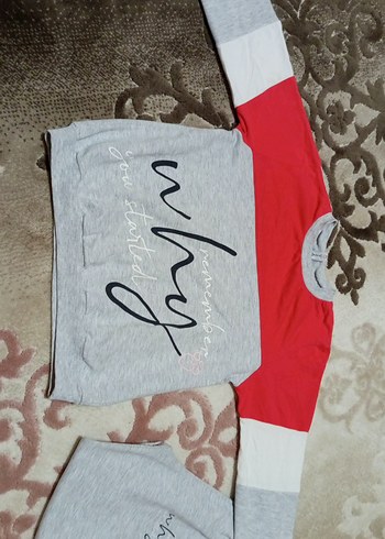 Kız Gri Baskılı Rahat Eşofman Takımı - Görsel 9