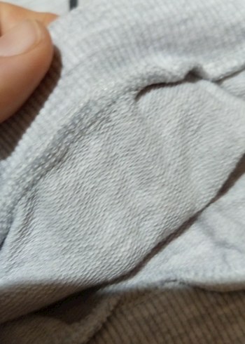 Kız Gri Baskılı Rahat Eşofman Takımı - Görsel 4