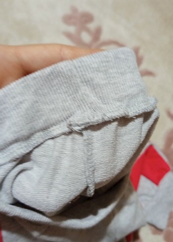 Kız Gri Baskılı Rahat Eşofman Takımı - Görsel 6