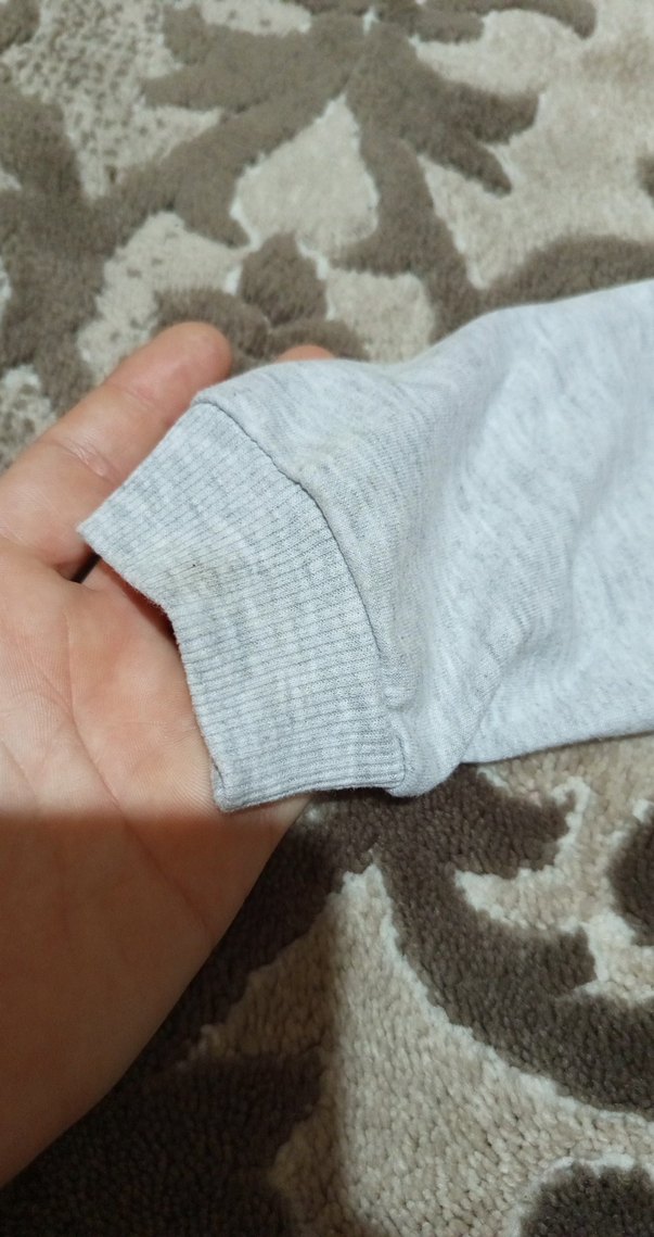 Kız Gri Baskılı Rahat Eşofman Takımı - Görsel 3