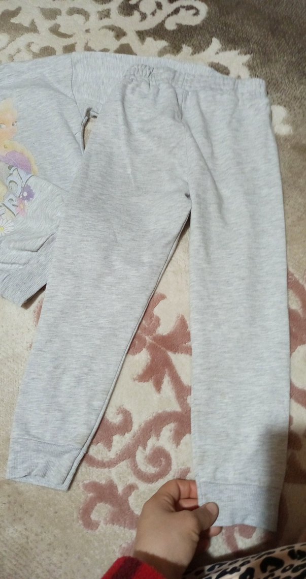 Gri frozen Baskılı  Kız Takımı - Görsel 4