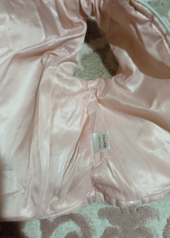 Kız Çocuk Pembe Kapüşonlu Yelek - Görsel 9