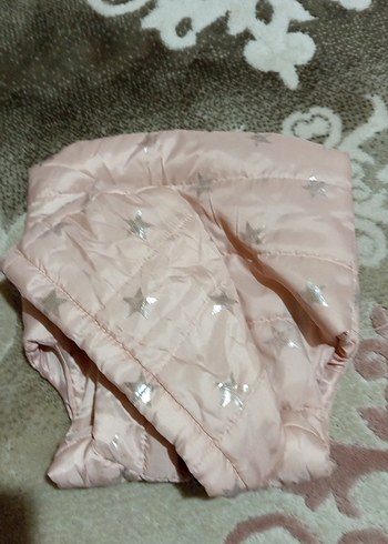 Kız Çocuk Pembe Kapüşonlu Yelek - Görsel 13