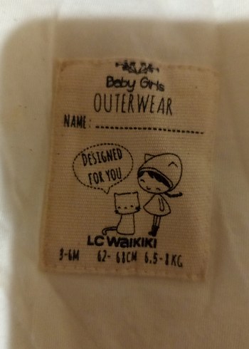 Kürklü Kapüşonlu Kız Çocuk Mont - Görsel 7