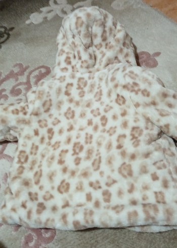 Kürklü Kapüşonlu Kız Çocuk Mont - Görsel 12