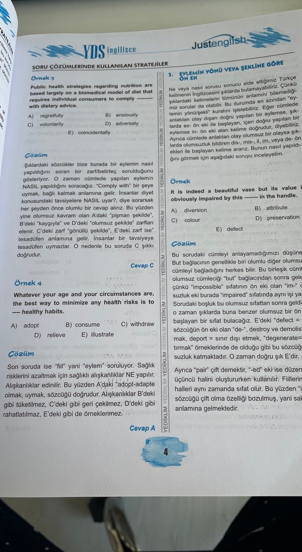 12 Deneme YDS Sınav Hazırlık Kitabı - Görsel 3