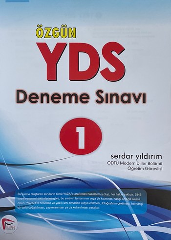 2014 YDS Formatında 8 Deneme ve Soru Çözümleri Kitabı - Görsel 2