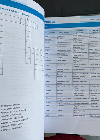 YDS & TOEFL Kelime Kaynağı Kitabı - Görsel 4