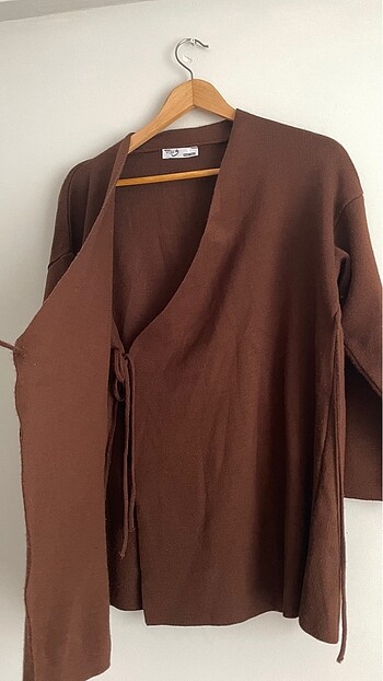 Kahverengi Triko Takım - Görsel 8