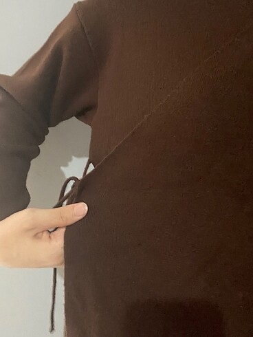 Kahverengi Triko Takım - Görsel 5