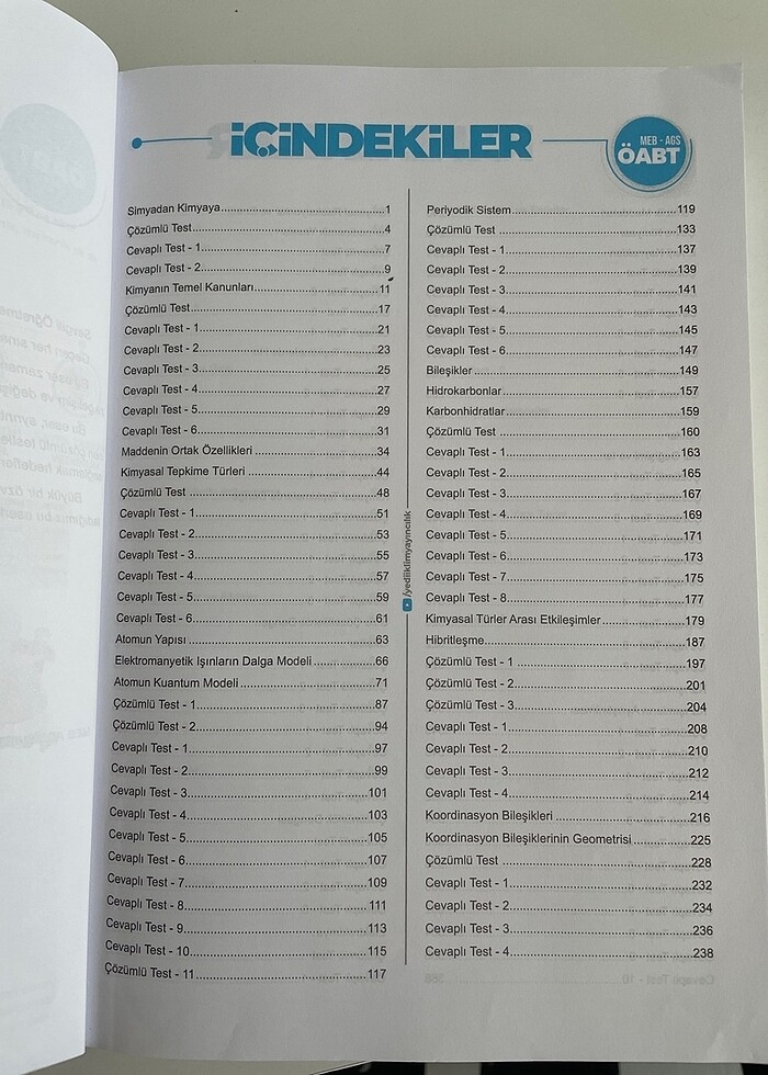 Kimya ÖABT - Görsel 3
