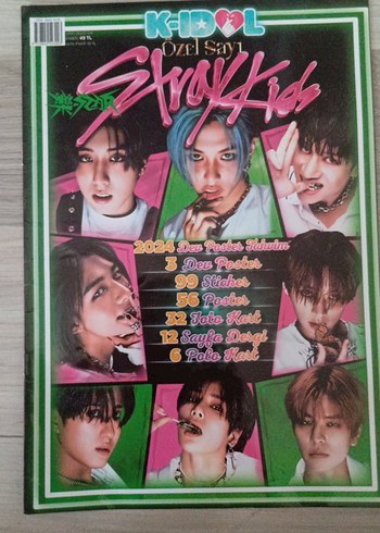 Stray Kids Özel Sayı Dergisi