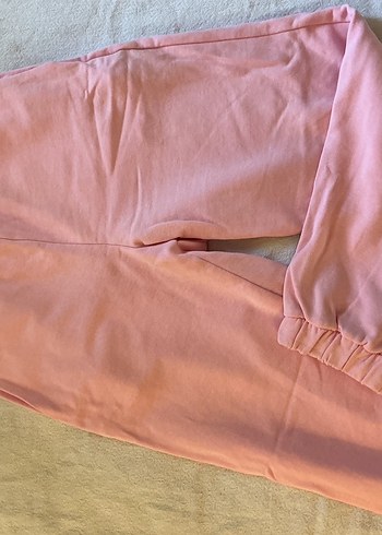 Pembe Rahat Kesim Kadın Eşofman Altı