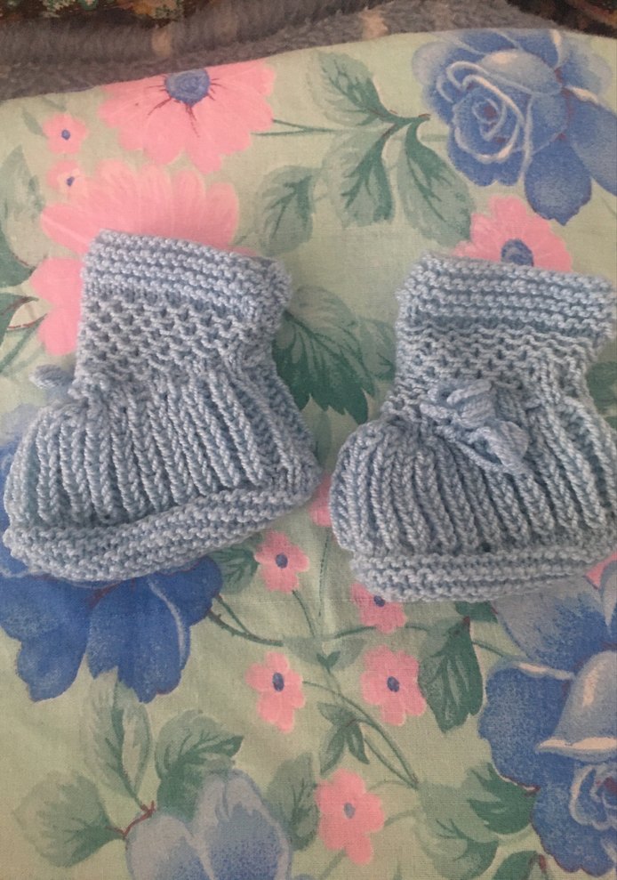 Yeni doğan bebek patik - Görsel 2