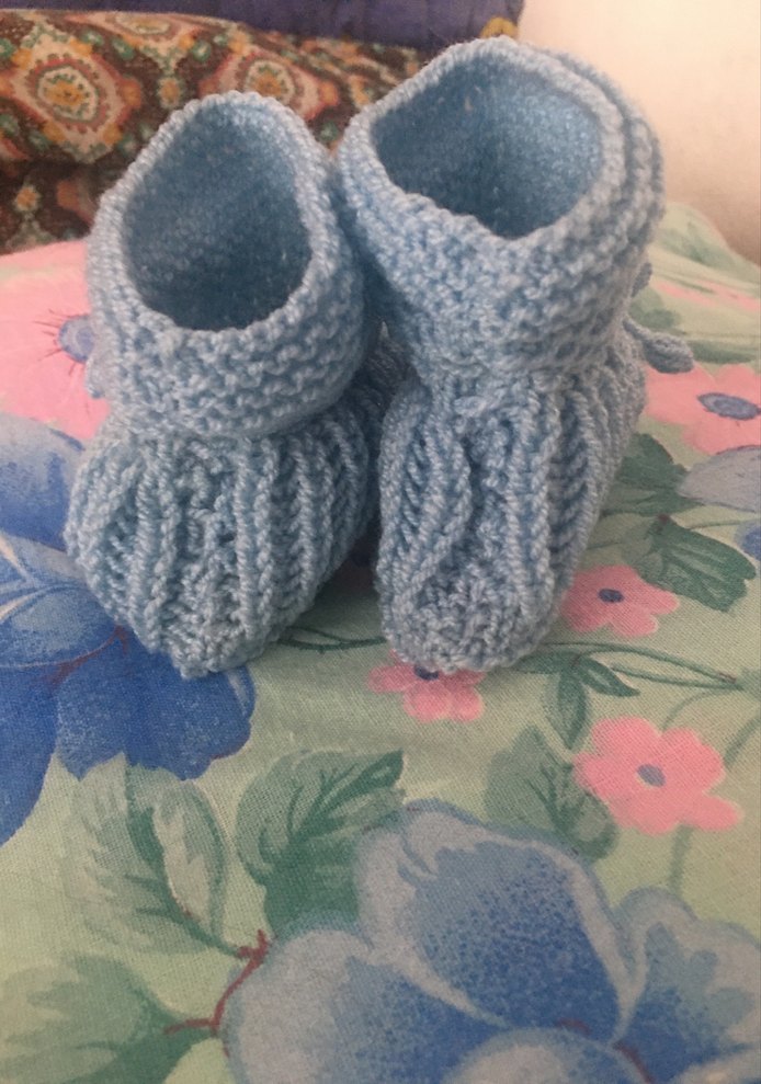Yeni doğan bebek patik - Görsel 5