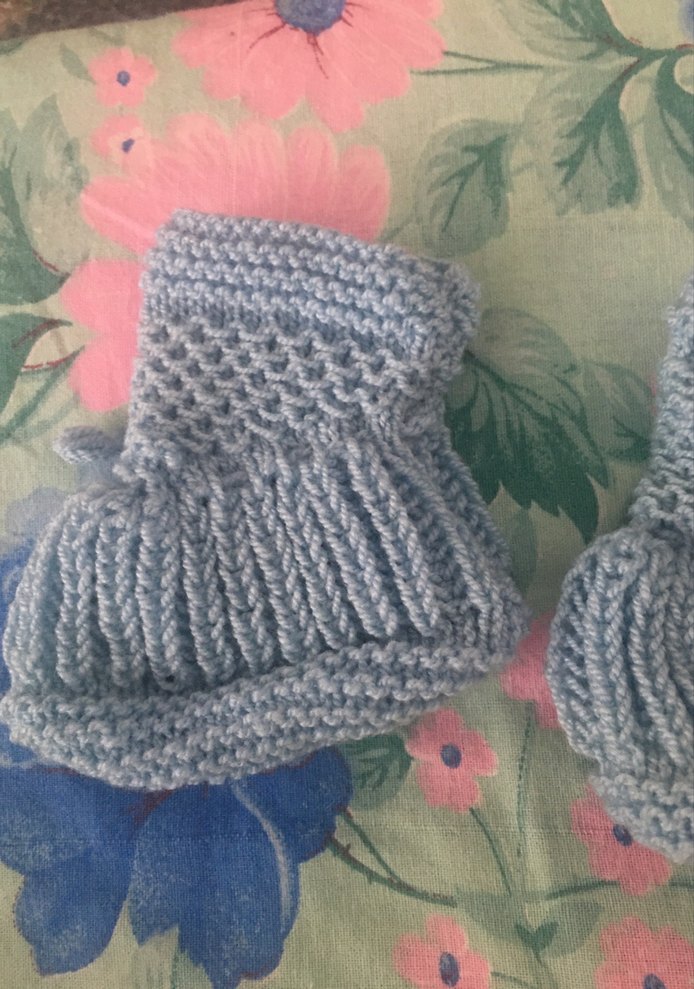 Yeni doğan bebek patik - Görsel 3