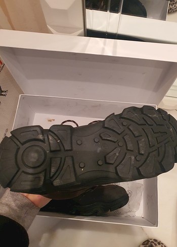 Kahverengi Deri Tokalı Erkek Bot - Görsel 6