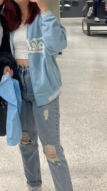 BERSHKA kolej ceket - Görsel 5