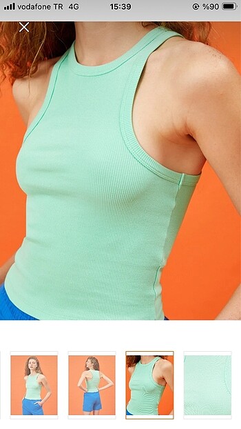 Halter yaka tişört - Görsel 3