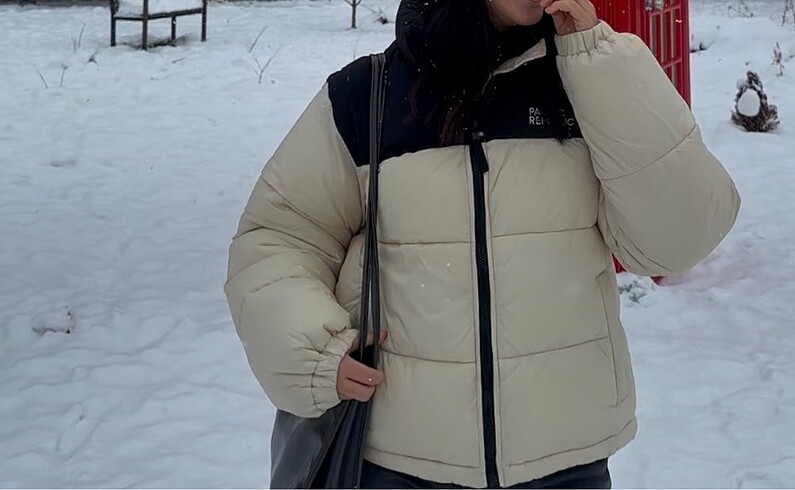 Pull and Bear Pull and bear şişme mont