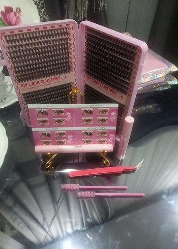 temu kirpik komple set