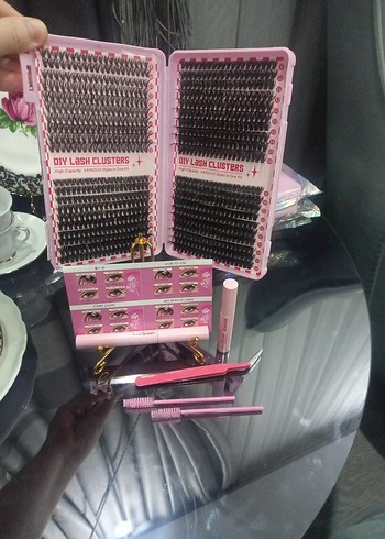  Beden temu kirpik komple set