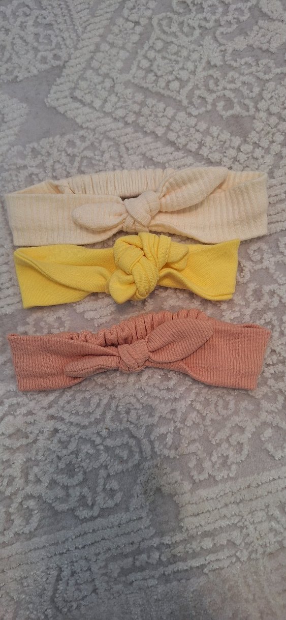 Bohem Tarzı Elastik Çocuk Saç Bantları - 4'lü - Görsel 2