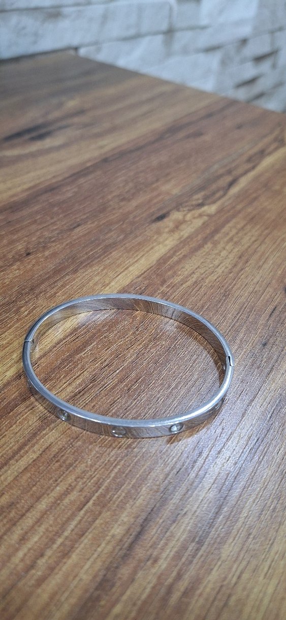 Minimalist Çelik klasik Tokalı Bileklik - Görsel 2