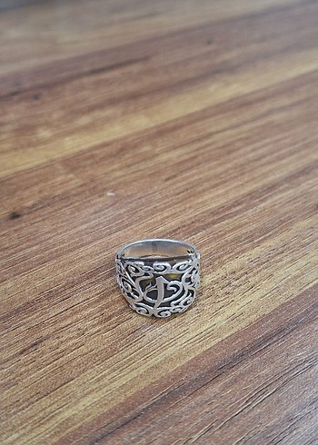 kaplan gözü erkek gümüş yüzük - Görsel 2