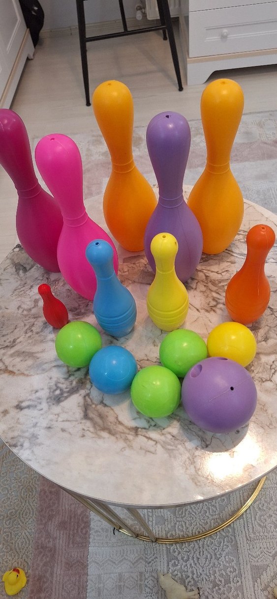 Renkli Bowling Seti - Görsel 2
