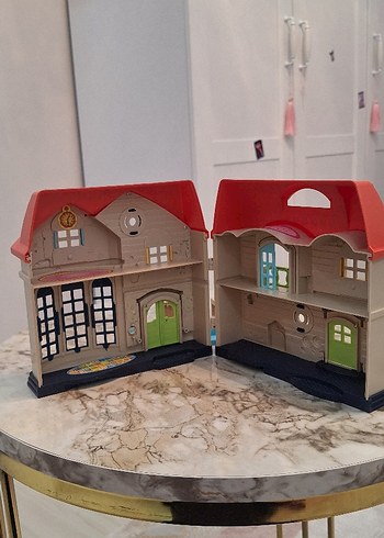 Renkli Oyuncak Ev ve Mobilya Seti - Görsel 9