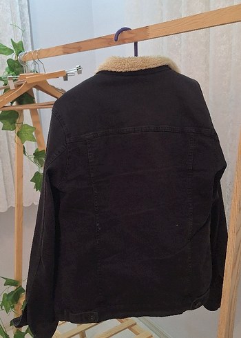 Siyah Süet Kürklü Erkek Ceket - Görsel 4