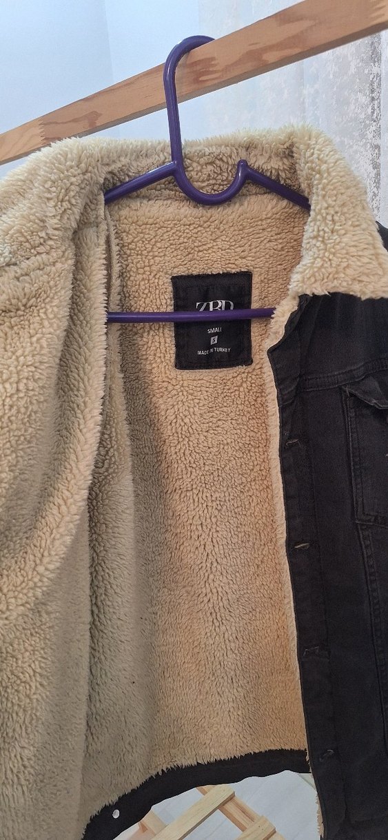 Siyah Süet Kürklü Erkek Ceket - Görsel 3