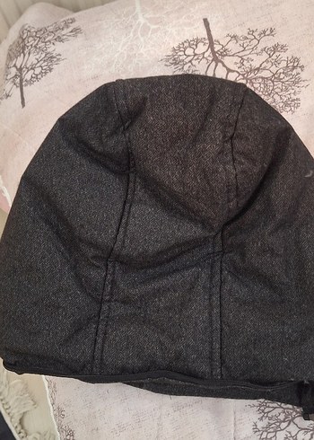 Düğmeli Gri Erkek Midi Mont - Görsel 11