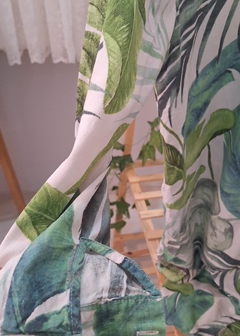 Uzun Kollu, Salaş, V Yaka Kadın Gömlek - Görsel 3