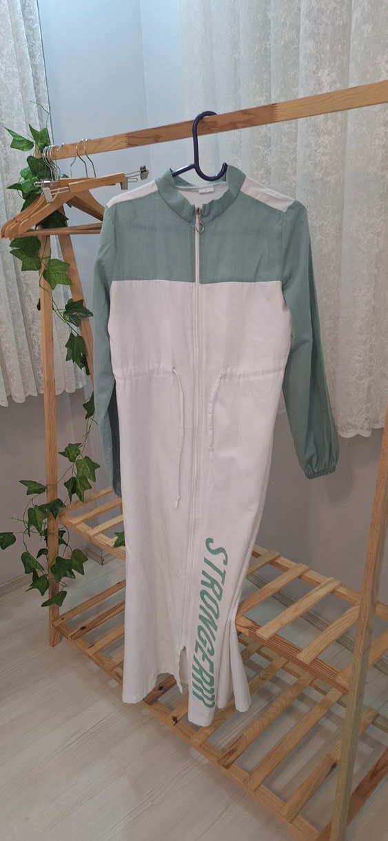 Uzun Kollu Pastel Renkli Kadın tunik - Görsel 2