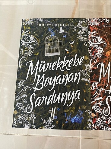  Mürekkebe boyanan sardunya serisi