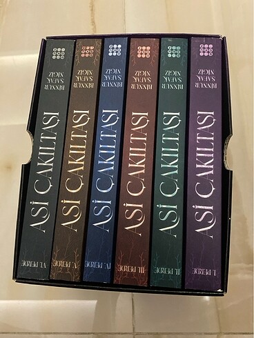 Asi Çakıltaşı serisi binnur şafak nigiz 6 lı kitap seti