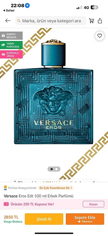 Versace parfüm