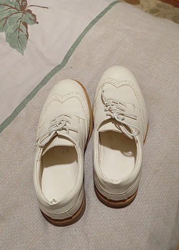 Beyaz Çocuk Özel Gün Ayakkabısı - Görsel 2