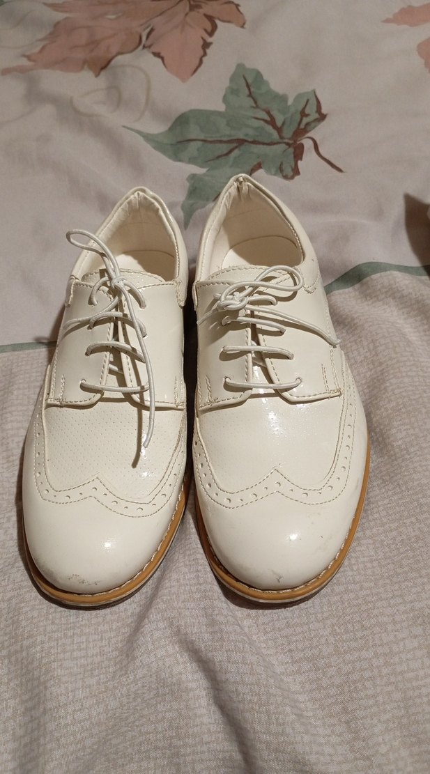 Beyaz Çocuk Özel Gün Ayakkabısı - Görsel 5