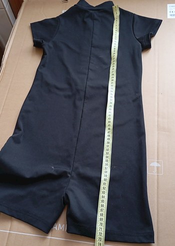 ön fermuar detaylı tulum mayo - Görsel 2