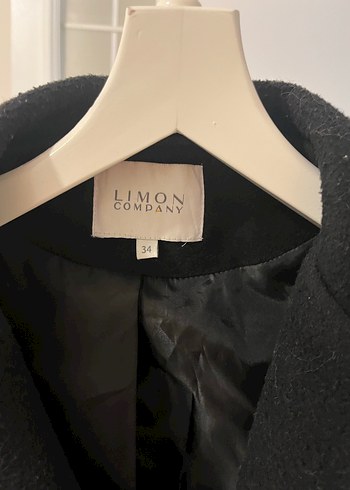 Simon Siyah Çift Düğmeli Kaban - Görsel 2