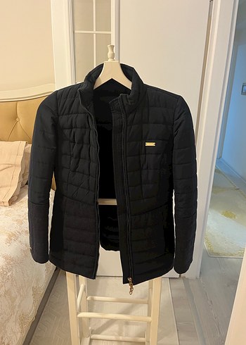 Kadın Gri Midi Kışlık Kaban - Görsel 4