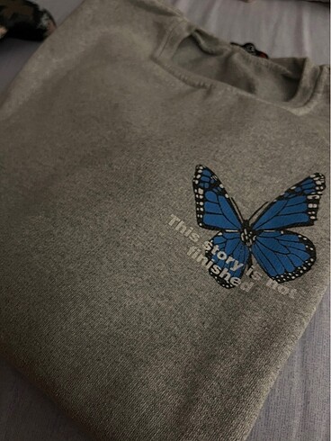 Gri sweatshirt