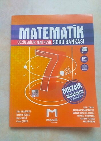 Mozaik yayınları 7. sınıf matematik soru kitabı#kitap#ortaokul