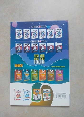 Beden Binot yayınları 8. sınıf Probiyotik 3 fasikül deneme seti#kitap#