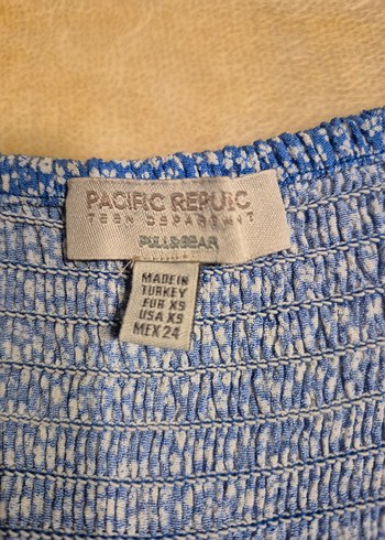 Mavi Mini Askılı Kadın Tulum - Görsel 2