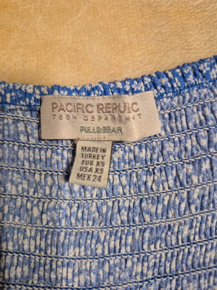 Mavi Mini Askılı Kadın Tulum - Görsel 2