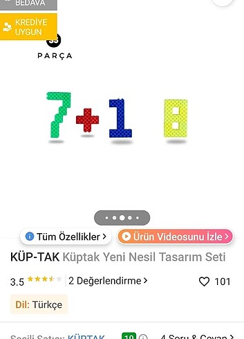 Diğer Küp tak 